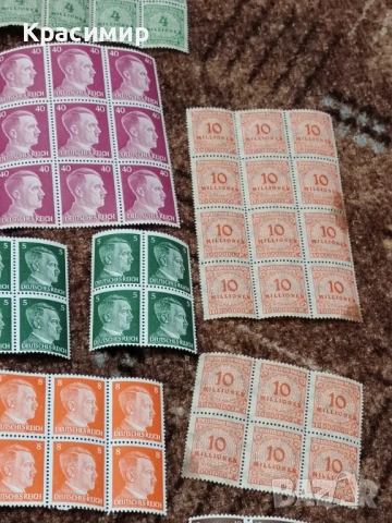 DEUTSCHES REICH. , снимка 10 - Филателия - 53420861