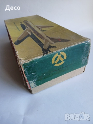 Стара руска играчка самолет., снимка 8 - Колекции - 52865206
