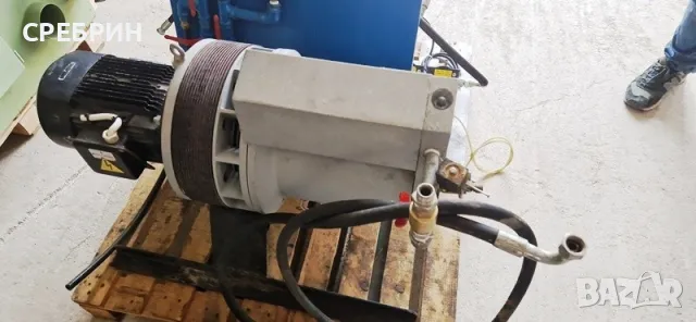 Бутален компресор 1000 лт с два мотора по 5,5кв + Ел табло, ревизиран , снимка 4 - Други машини и части - 47371881