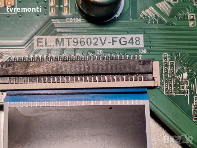 Main board EL.MT9602V-FG48 телевизор SmartTech 32HV10V1 ,for 32inc DISPLAY CX320DLEDM, снимка 2 - Части и Платки - 49345602