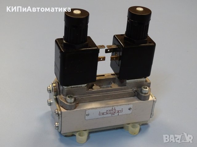 Пневматичен разпределител HERION 2555708 Double Solenoid Valve, снимка 2 - Резервни части за машини - 41729037