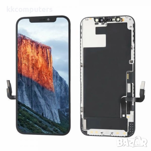 MUSTTBUY LCD Дисплей за iPhone 12 Pro Max 6.7 + Тъч скрийн / Черен / Без Грешка Баркод : 484224