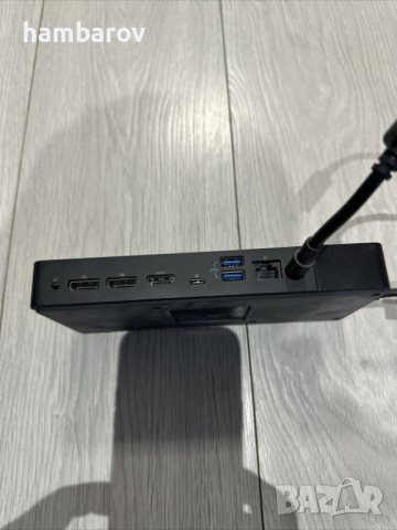 Докинг станция Dell WD19 (K20A)със 130W/180W захранване и USB-C кабел