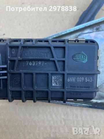 ОРИГИНАЛЕН Eлектронен актуатор турбина Volvo XC 90 d5 184hp garrett 763797