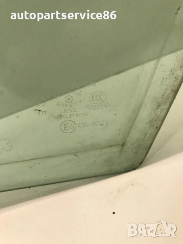 Предно ляво стъкло за прозорец на врата за Mazda 6 (2004) 43R-00014, снимка 2 - Части - 53710308