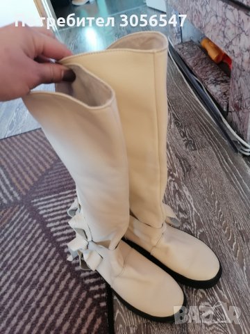 Ботуши Alesa естествена кожа, снимка 1