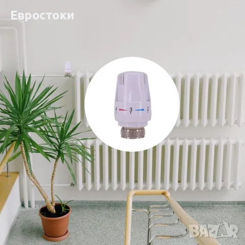 Комплект от 2бр. радиаторни термостатични глави, снимка 5 - Радиатори - 47446574