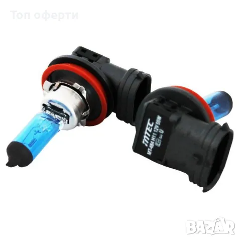 Халогеннa крушкa Mtec H11 2брк-т, снимка 2 - Аксесоари и консумативи - 49369730