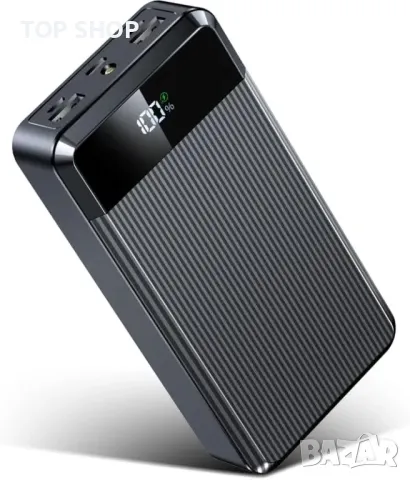 Външна батерия Power bank 40000mAh, PD 22.5W, USB C вход и изход, фенерче, LED дисплей