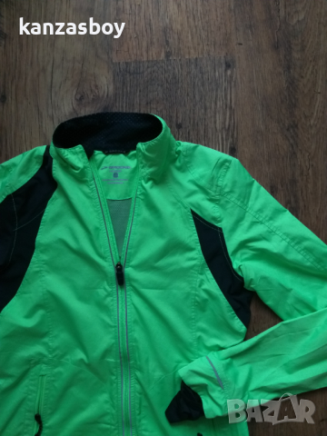 Brooks Womens Neon Yellow Shelter - дамско ръннинг горнище С, снимка 5 - Якета - 44751179