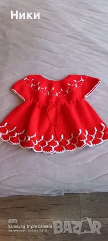 Детски рокли, блузи и пончо ръчно изплетени