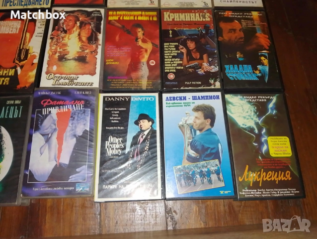 Видео касети - Филми, музика , футбол, снимка 6 - Екшън - 37777209