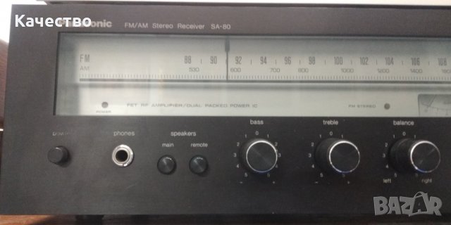Ресивър Panasonic , снимка 2 - Ресийвъри, усилватели, смесителни пултове - 35773637