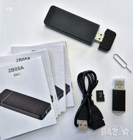 Шпионска камера тип USB памет, HD1920x1080, Сензор за движение, 64GB, снимка 2 - Други - 52952291