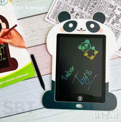 Детски LCD таблет за рисуване 9 INCH, снимка 1 - Игри и пъзели - 44355838