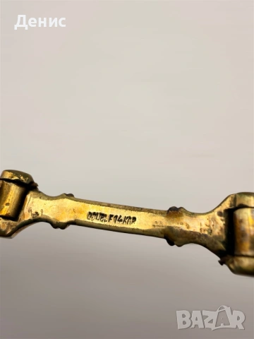 Сгъваеми очила (лорнет) – костенурка, 14K позлата, рядка квадратна форма, снимка 5 - Слънчеви и диоптрични очила - 53214911