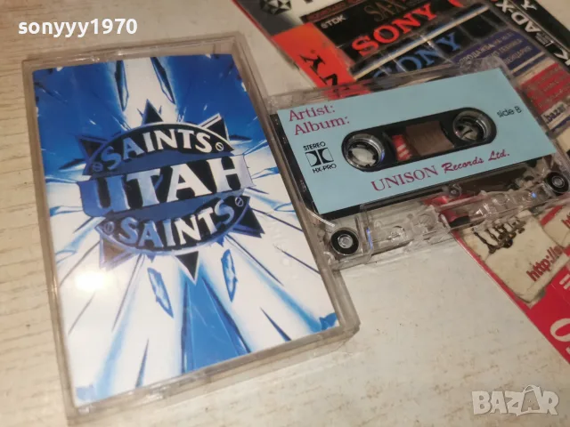 UTAH SAINTS-UNISON ORIGINAL TAPE 2509261626H2E8R, снимка 9 - Аудио касети - 56224972