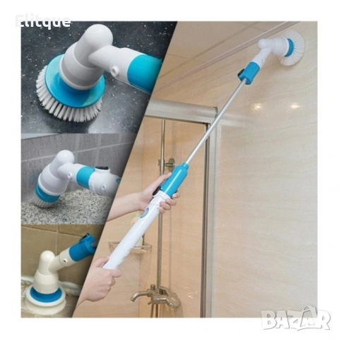 Електрическа четка за почистване на баня Spin Scrubber 🧼, снимка 10 - Други стоки за дома - 53273260