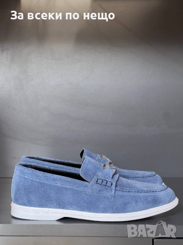 Louis Vuitton Мъжки Ежедневни Обувки Естествена кожа Луис Витон - Налични Различни Цветове Код E1278, снимка 13 - Ежедневни обувки - 53756265