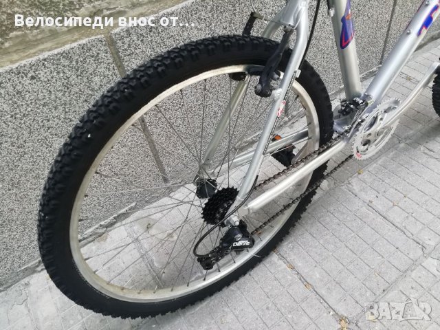 АЛУМИНИЕВ велосипед Trek 26 цола 18 скорости shimano преден амортисьор , снимка 3 - Велосипеди - 41019445