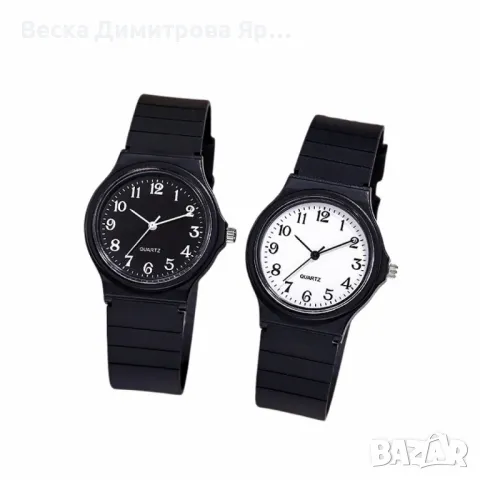 Кварцов дамски часовник със силиконова каишка – Ежедневен стил и практичност