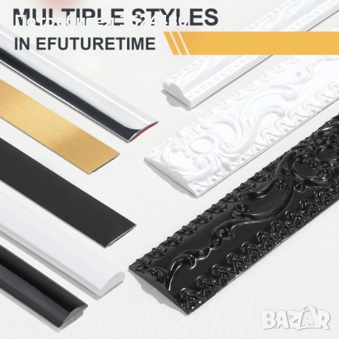 Самозалепваща се хром лайсна за автомобил – 15 метра 4537, снимка 3 - Аксесоари и консумативи - 52750507