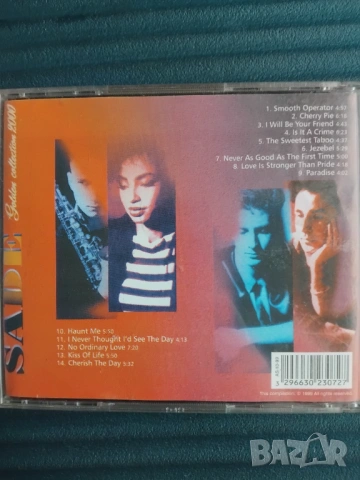 Sade – Golden Collection 2000 - матричен диск мзуика, снимка 2 - CD дискове - 53204637