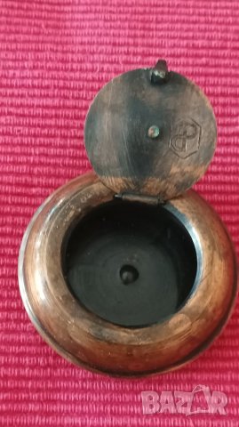 Меден, бакърен туристически, индивидуален пепелник. 