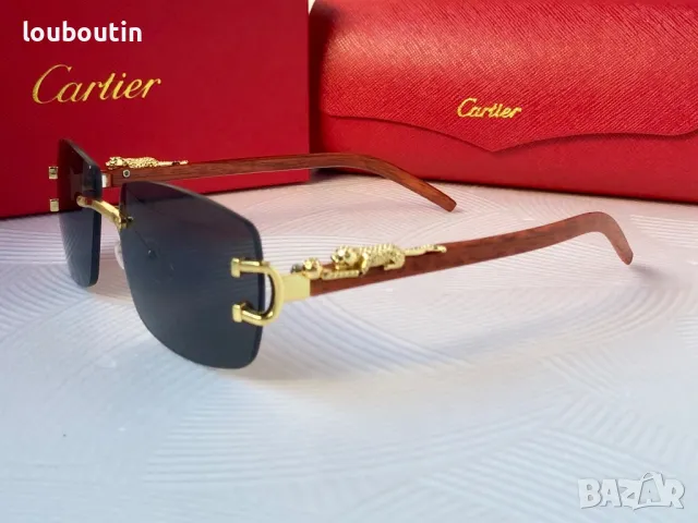 Cartier 2024 мъжки слънчеви очила, снимка 11 - Слънчеви и диоптрични очила - 48018486