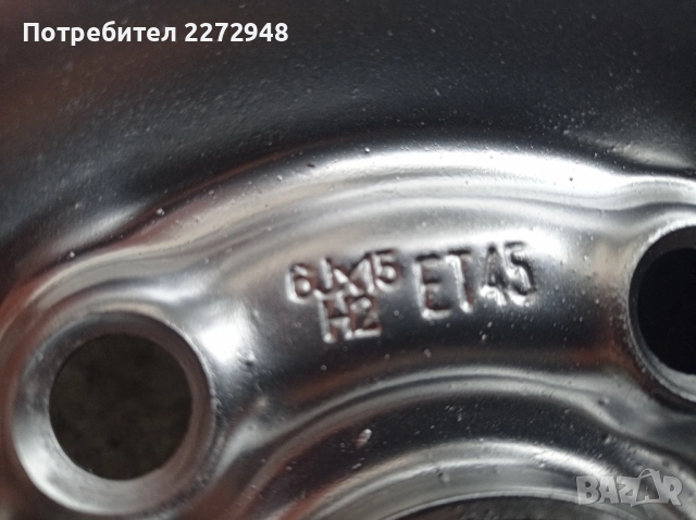 Джанти Фолксваген 5.112.15, снимка 2 - Гуми и джанти - 52090050