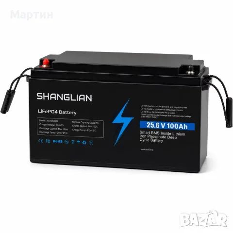 Батерия LIFEPO4 24V 100Ah - нова с 1година гаранция, снимка 4 - Друга електроника - 55939188