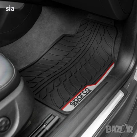 Стелки гума, 4 бр в к-т, червен кант, снимка 2 - Аксесоари и консумативи - 51102116