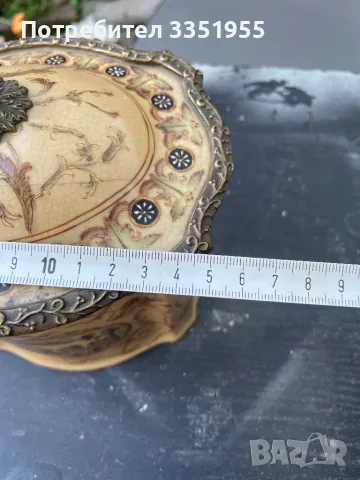 Порцелан старинен съд, снимка 14 - Антикварни и старинни предмети - 47328004