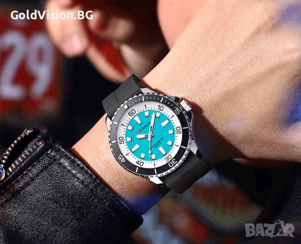 Мъжки часовник – CURREN 8448 – Blue + ПОДАРЪК, снимка 2 - Мъжки - 53206650