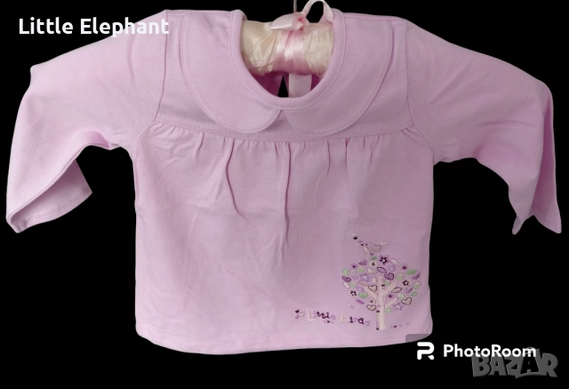 Блузка с дълъг ръкав за 12-18 мес мом,"Love tree,little birdy",Англия/нова