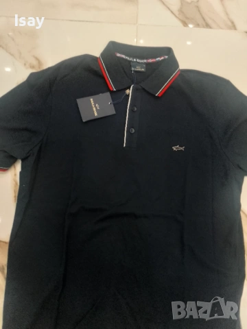 Мъжка тениска Паул Шарк ХЛ последен размер в тъмно син цвят 