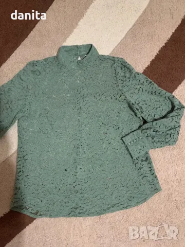 H&M дантелена дамска блуза