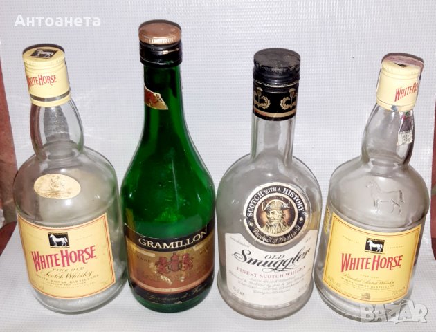 Стари бутилки от алкохол, вино и др., празни, снимка 7 - Колекции - 35683198