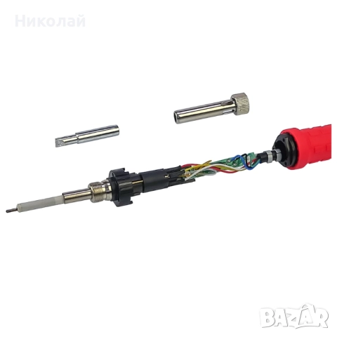 Станция за запояване WEP 853AAA-I с вграден вакуумен сепаратор 9'', поялник, снимка 11 - Друга електроника - 52288276