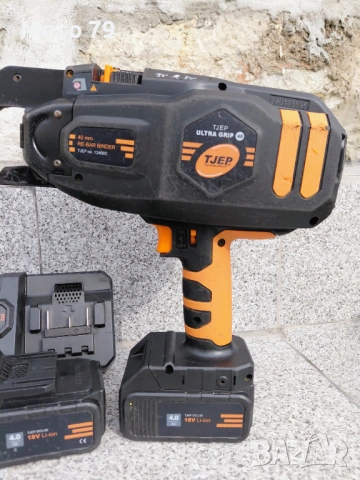 Пистолет за връзване на арматура TJEP ULTRA GRIP 40/18V, снимка 2 - Други инструменти - 53663731