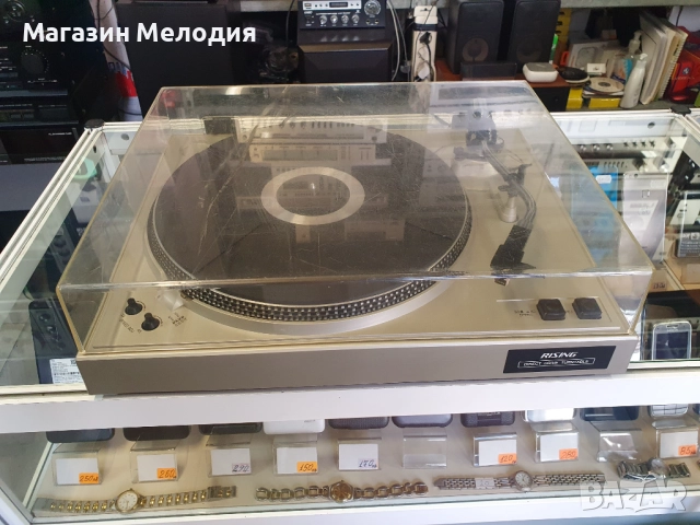 💽📻📀🎶Грамофон Direct Drive Rising TH-6000 В отлично техническо и визуално състояние., снимка 16 - Грамофони - 46398080