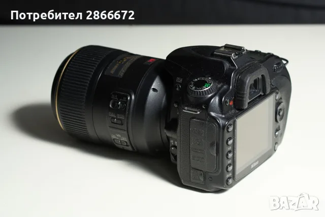 Обектив Nikon AF-S Micro 105/2.8G VR + NIKON D90, снимка 5 - Обективи и филтри - 56243956