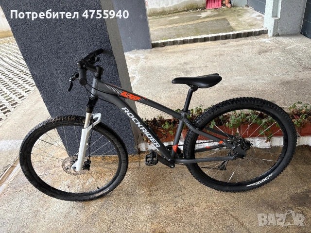 Планински велосипед Rockrider ST 120 Sport Trail + звънец и поставка за шише, снимка 2 - Велосипеди - 53720954
