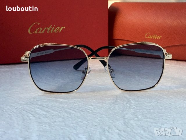 Cartier 2023 дамски слънчеви очила 4 цвята квадратни, снимка 13 - Слънчеви и диоптрични очила - 41951028