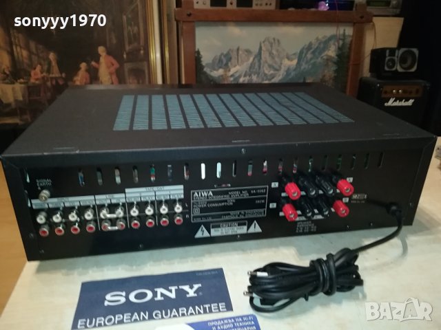 AIWA STEREO AMPLI-ВНОС SWISS 2507230818, снимка 3 - Ресийвъри, усилватели, смесителни пултове - 41649811