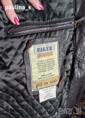 Мъжко рокерско яке тип шуба / голям размер , снимка 8 - Якета - 44322536