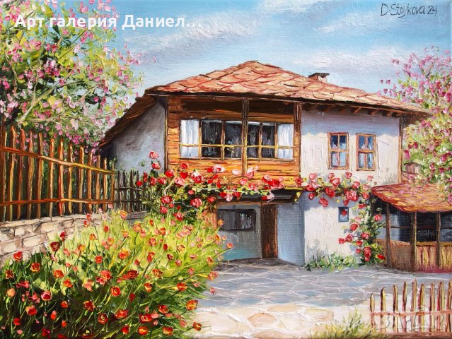 Картина за хол | Пейзаж от Боженци, снимка 1 - Картини - 44293071