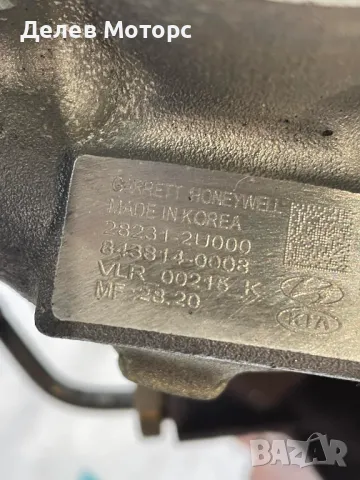 28231-2U000 / 843814-0008 Turbo Турбо компресор турбина от Hyundai Kona 1.6 CRDi e-VGT AWD, снимка 4 - Части - 49857332