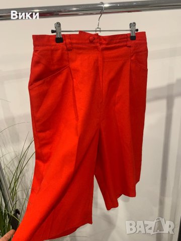 Червен панталон , снимка 4 - Къси панталони и бермуди - 42153353