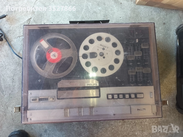 Магнетофон Philips 4307, снимка 4 - Други - 52778064